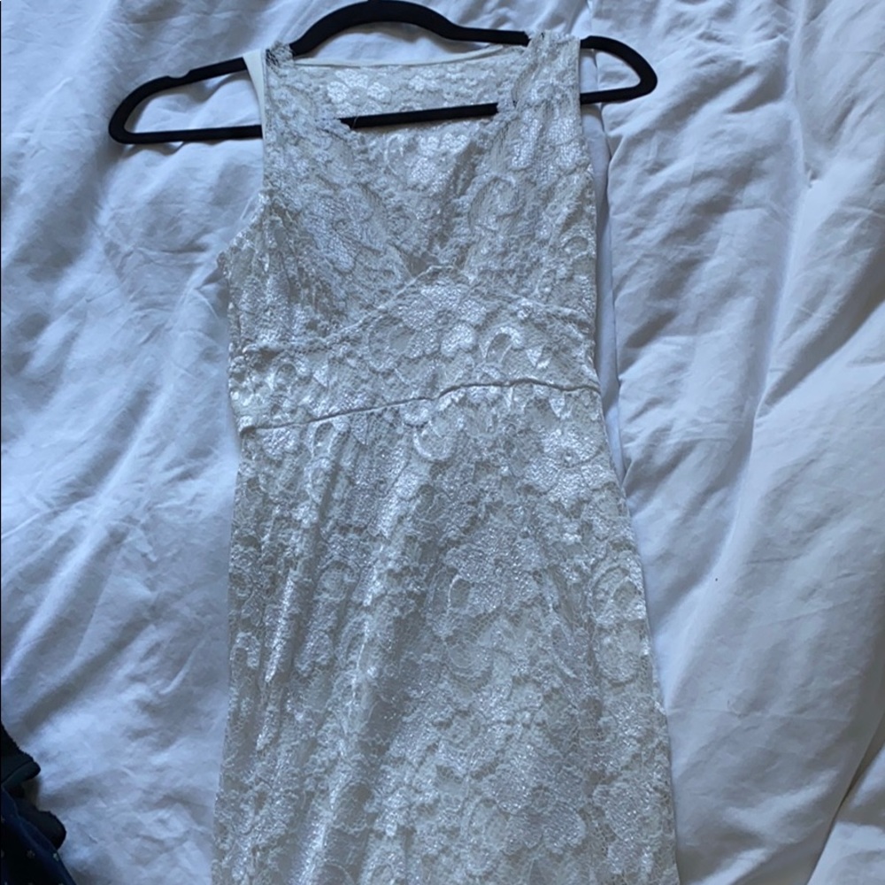 White dress